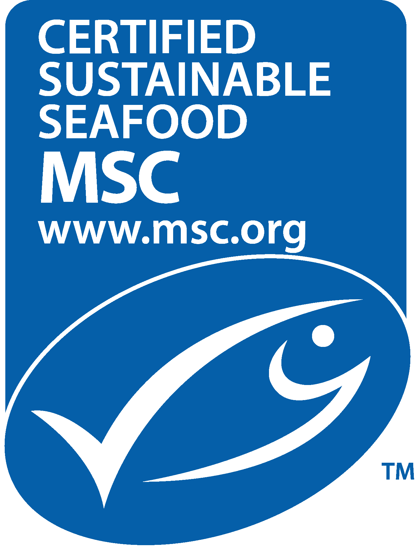 Certified Sustainable Seafood Logo Vector Logo